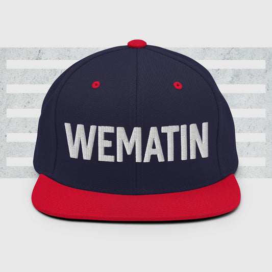 Wematin Snapback Hat