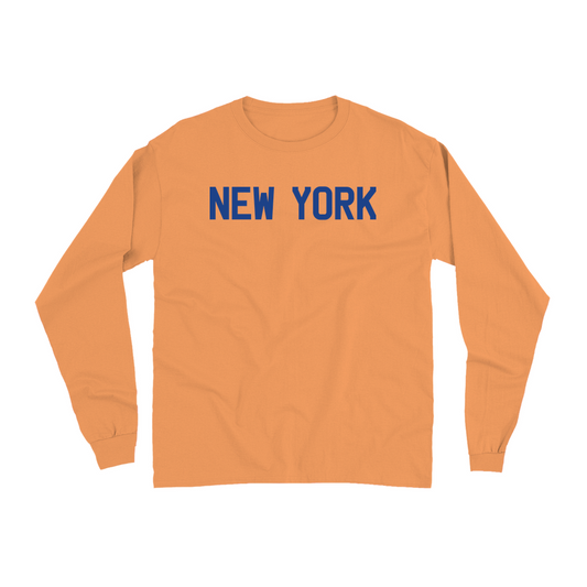 New York Orange Long Sleeve Shirt