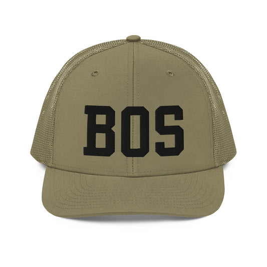 BOS Olive Trucker Cap